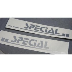 Lot de deux stickers "SPECIAL"