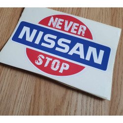 Sticker Never Stop Nissan