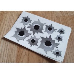 Planche Sticker Impact de...