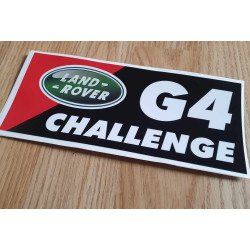 Sticker G4 CHALLENGE