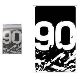 Sticker "90" Adventure