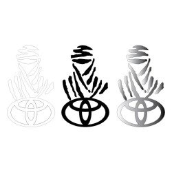 Sticker Dakar Toyota...
