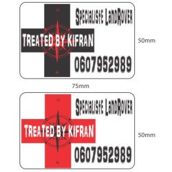 Sticker Treated by Kifran
